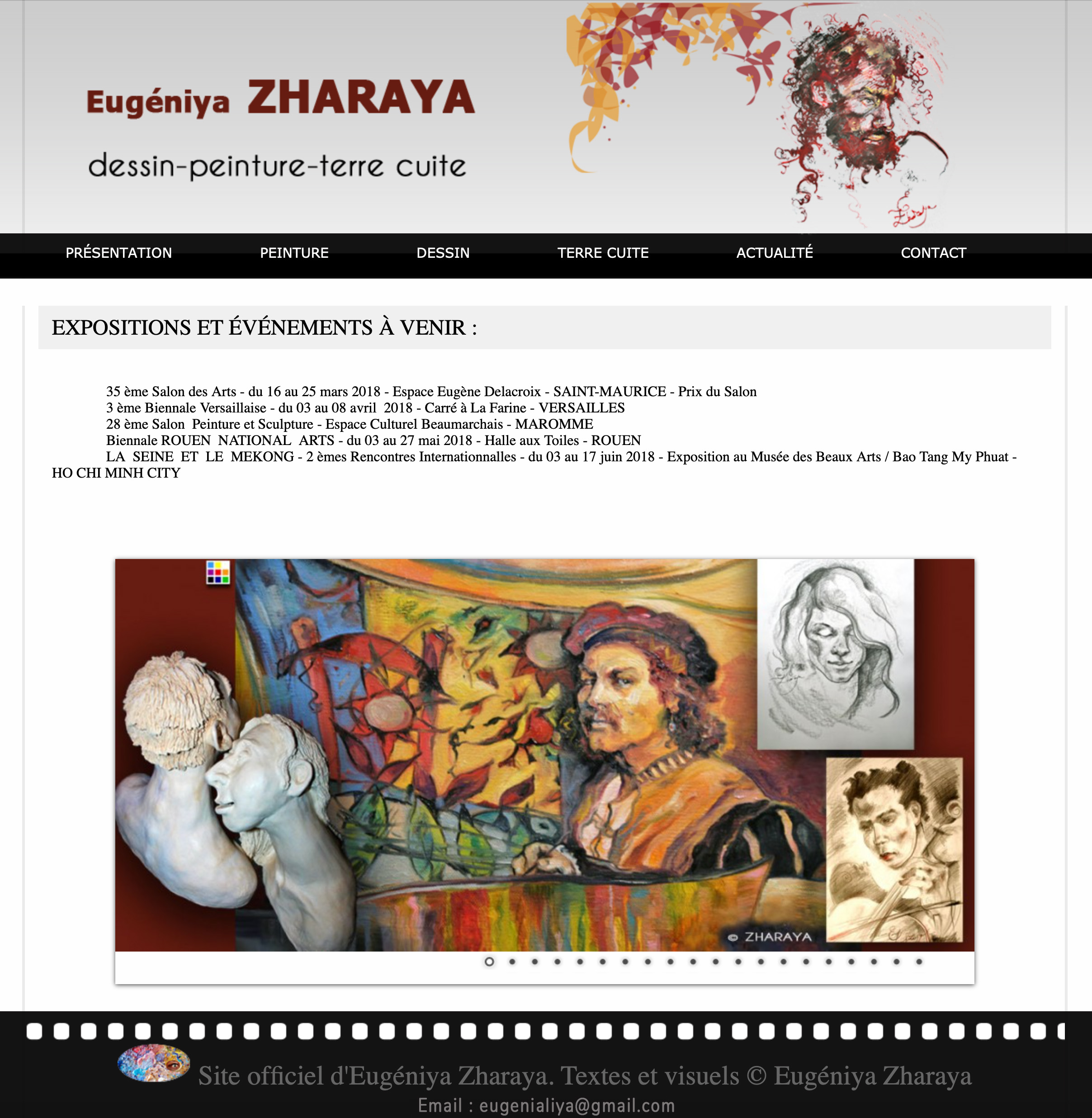  Eugéniya Zharaya - Site officiel